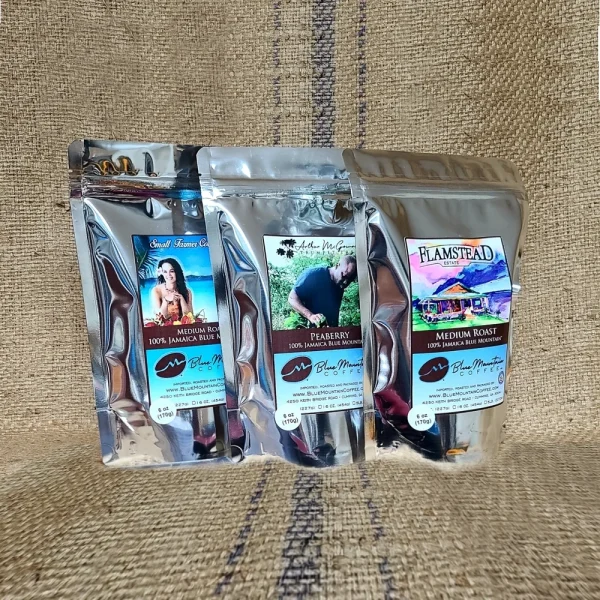100% Jamaica Blue Mountain Coffee | Sample Gift Pack